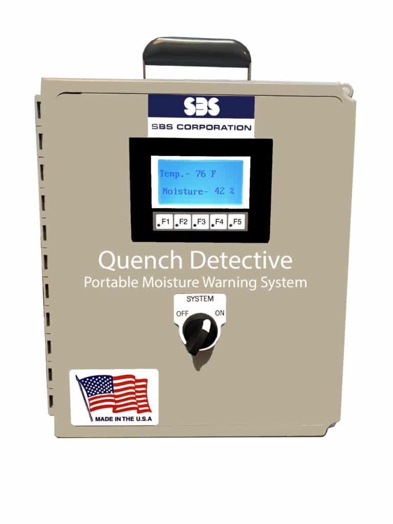 Quench Control Box Quench Detective: Portable Moisture Control
